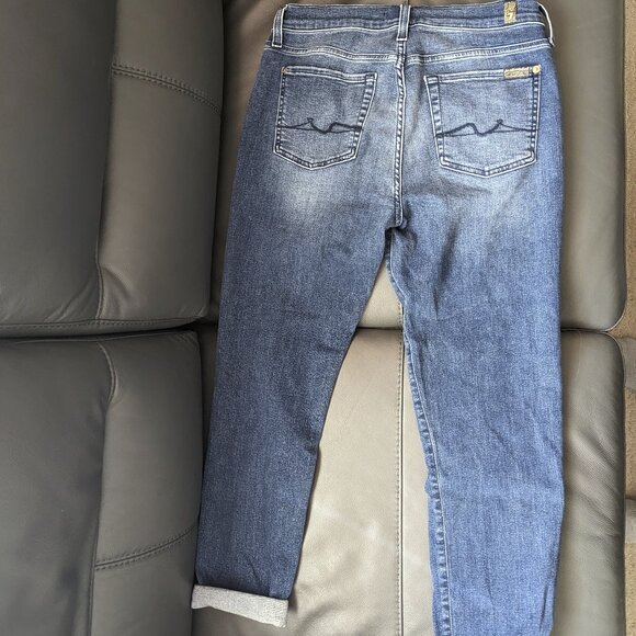 Left hand button fly 7fam - Josefina Ankle Jean - sz.27 - Picture 10 of 16